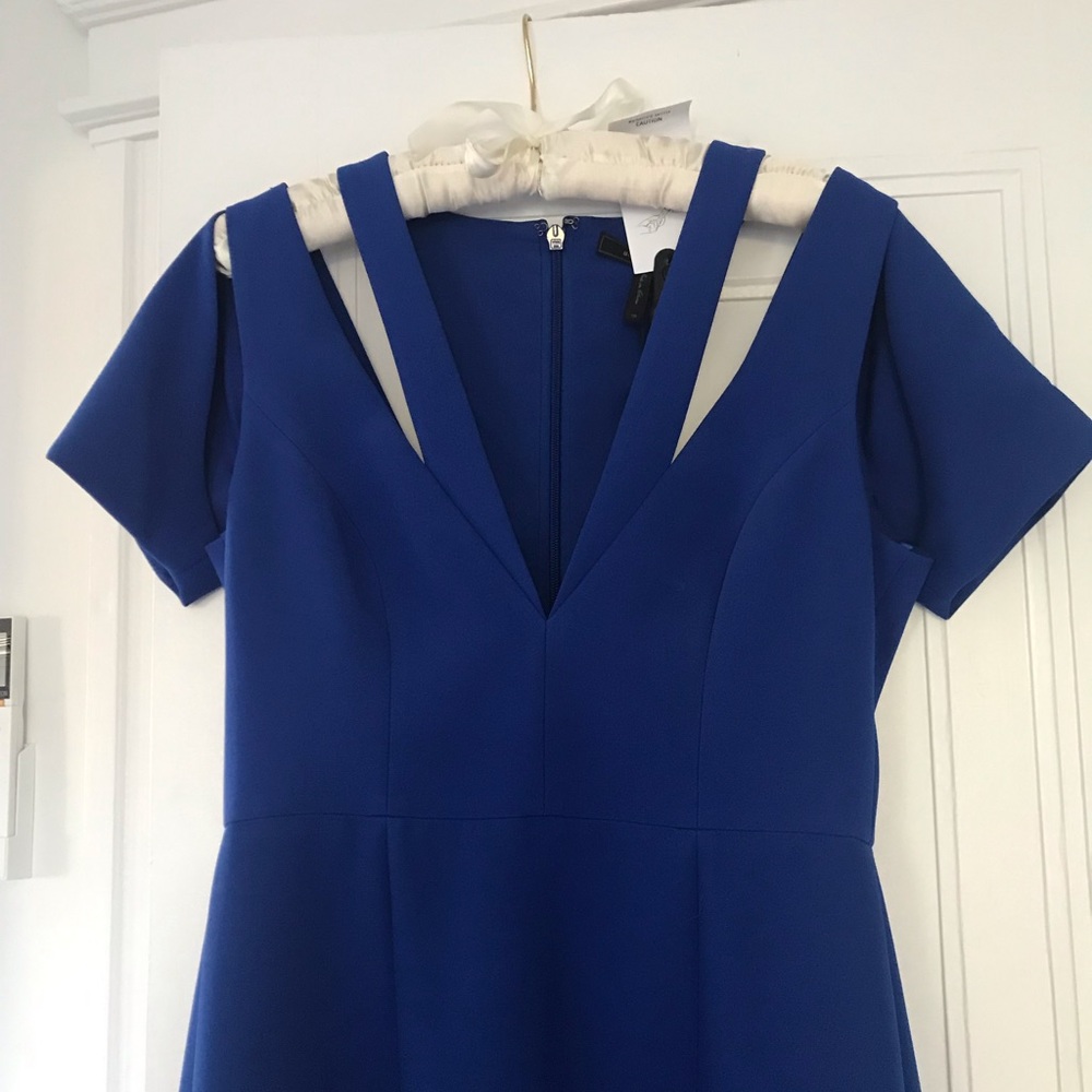 NWT BCBG Max Azria “Estrella” Cut Out Gown